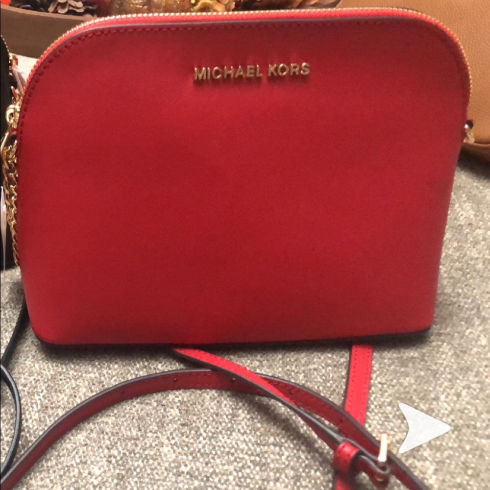Red Michael Kors purses